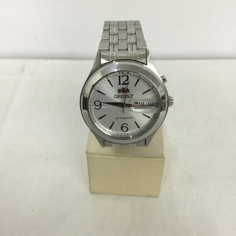 オリエント ORIENT 腕時計 アナログ（自動巻き） EM5V-C3-C ロゴ、文字 銀 / シルバー /  メンズ USED 古着 中古 10150674