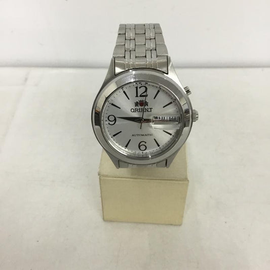 オリエント ORIENT 腕時計 アナログ（自動巻き） EM5V-C3-C ロゴ、文字 銀 / シルバー /  メンズ USED 古着 中古 10150674