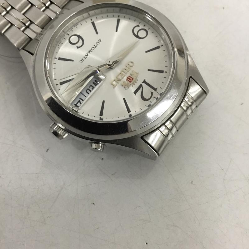 オリエント ORIENT 腕時計 アナログ（自動巻き） EM5V-C3-C ロゴ、文字 銀 / シルバー /  メンズ USED 古着 中古 10150674