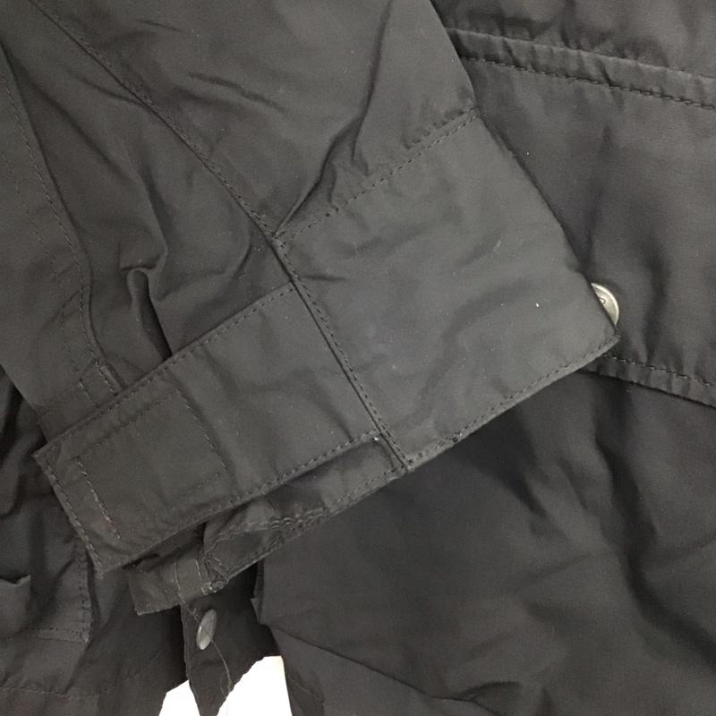 エディーバウアー Eddie Bauer ジャケット、上着 ジャンパー、ブルゾン ジップアップジャケット ナイロンジャケット アウター M 無地 黒 / ブラック /  メンズ USED 古着 中古 10150676
