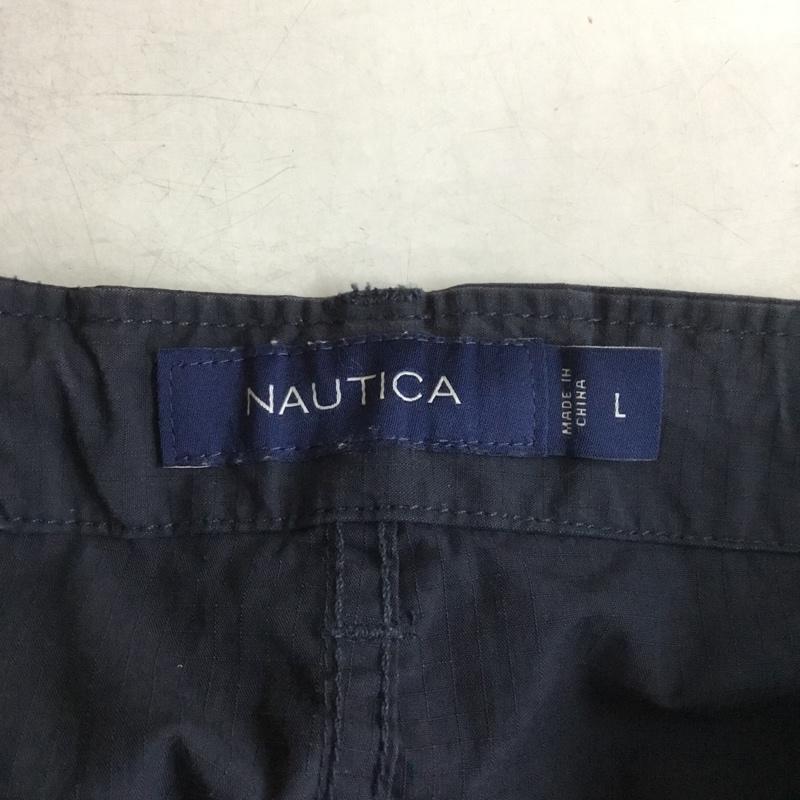 ノーティカ NAUTICA パンツ ワークパンツ、ペインターパンツ L 無地 紺 / ネイビー /  メンズ USED 古着 中古 10150677