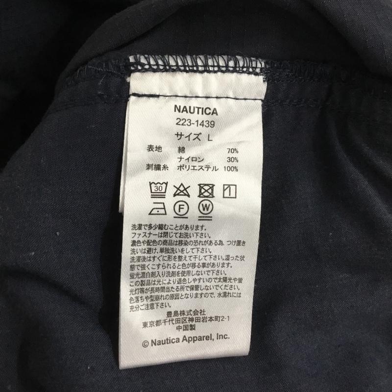 ノーティカ NAUTICA パンツ ワークパンツ、ペインターパンツ L 無地 紺 / ネイビー /  メンズ USED 古着 中古 10150677