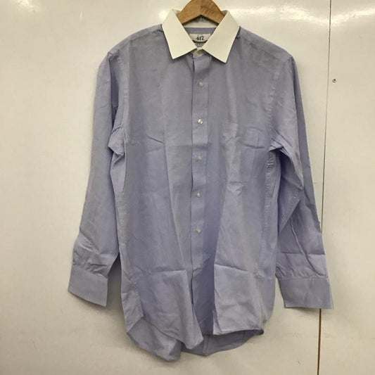 ウ゛ァンヒューゼン VANHEUSEN シャツ、ブラウス 長袖 長袖シャツ 無地シャツ カラーシャツ 無地 水色 / ライトブルー /  メンズ USED 古着 中古 10150686