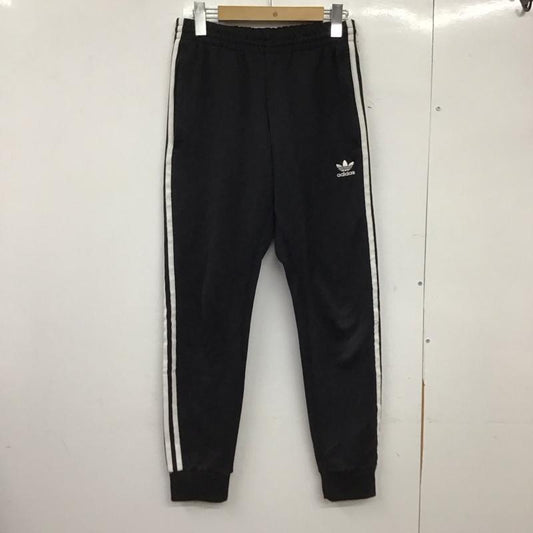 アディダス adidas パンツ ワークパンツ、ペインターパンツ gf0210 トラックパンツ スポーツウェア M ロゴ、文字 黒 / ブラック /  メンズ USED 古着 中古 10150696