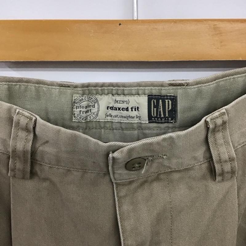 ギャップ GAP パンツ チノパン チノパン ワイドパンツ カジュアルパンツ 90s 32インチ 無地 ベージュ / ベージュ /  メンズ USED 古着 中古 10150699