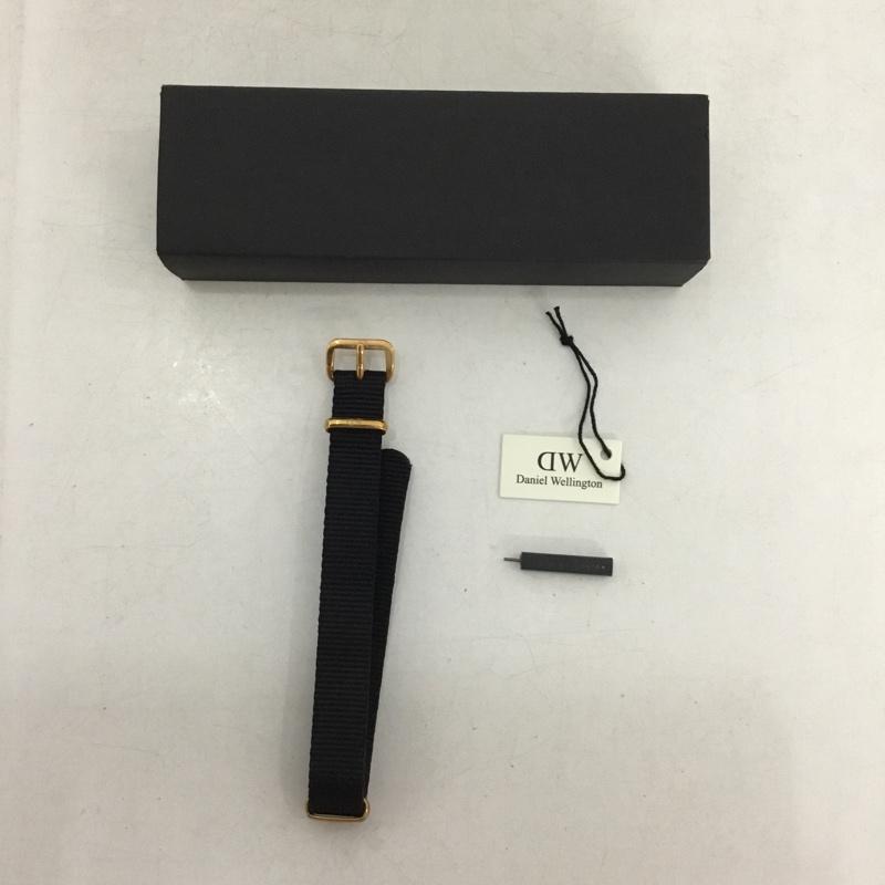 ダニエルウェリントン Daniel Wellington ファッション小物 ファッション小物 腕時計 ストラップ 替えベルト 箱有 無地 紺 / ネイビー /  レディース USED 古着 中古 10150707