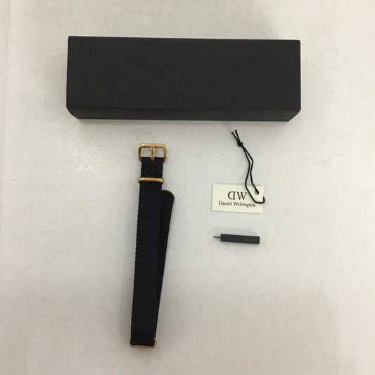 ダニエルウェリントン Daniel Wellington ファッション小物 ファッション小物 腕時計 ストラップ 替えベルト 箱有 無地 紺 / ネイビー /  レディース USED 古着 中古 10150707