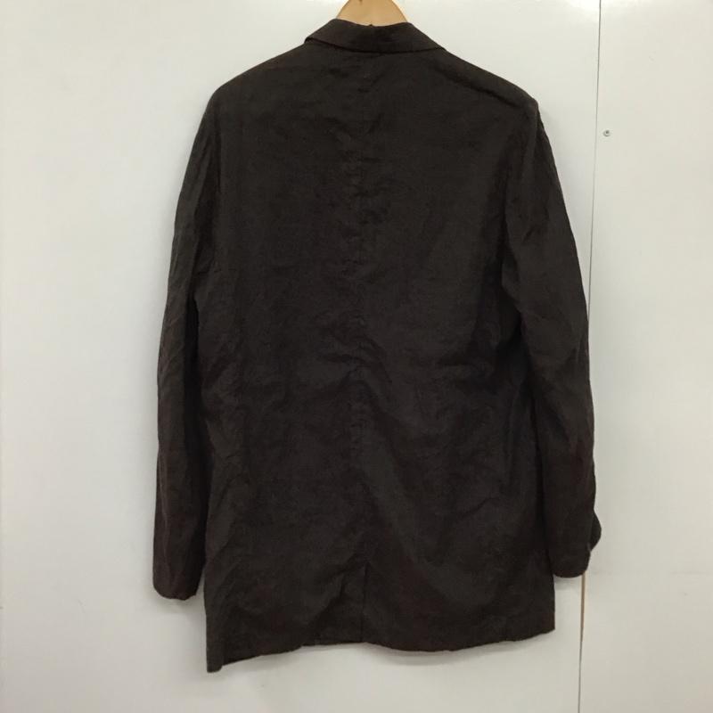 ドリスヴァンノッテン DRIES VAN NOTEN ジャケット、上着 ジャケット、ブレザー カジュアルジャケット アウター カラージャケット 46 刺繍 茶 / ブラウン /  メンズ USED 古着 中古 10150711