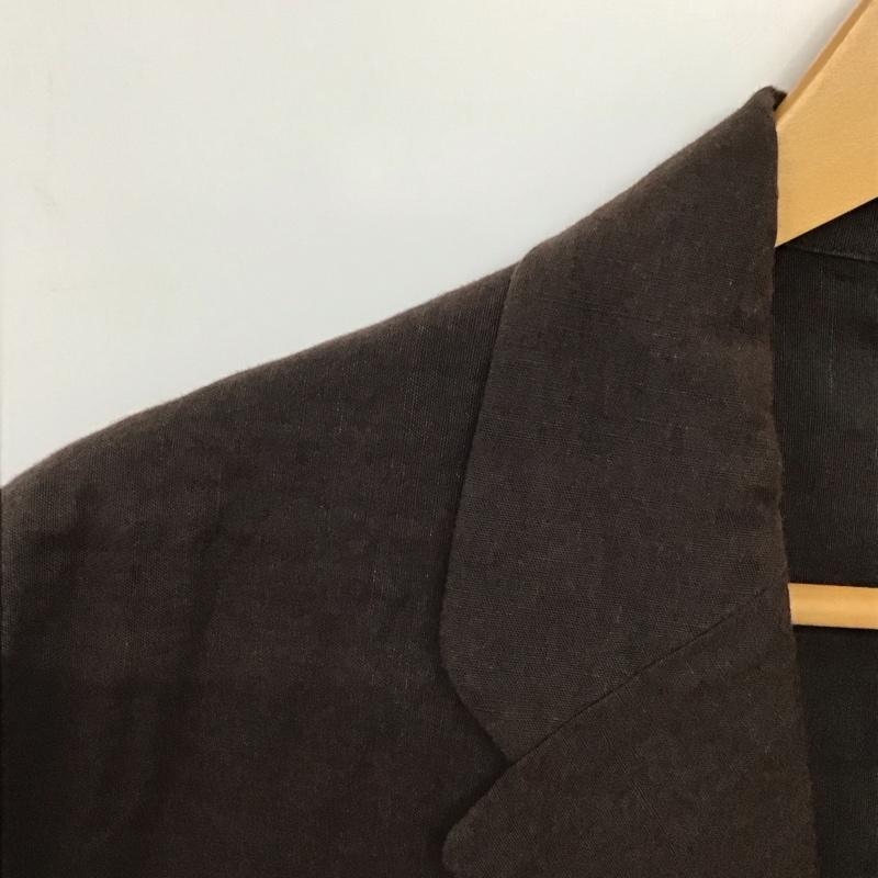 ドリスヴァンノッテン DRIES VAN NOTEN ジャケット、上着 ジャケット、ブレザー カジュアルジャケット アウター カラージャケット 46 刺繍 茶 / ブラウン /  メンズ USED 古着 中古 10150711