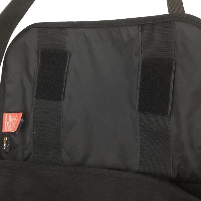 マンハッタンポーテージ Manhattan Portage メッセンジャーバッグ メッセンジャーバッグ ショルダーバッグ ロゴ、文字 黒 / ブラック /  メンズ USED 古着 中古 10150712