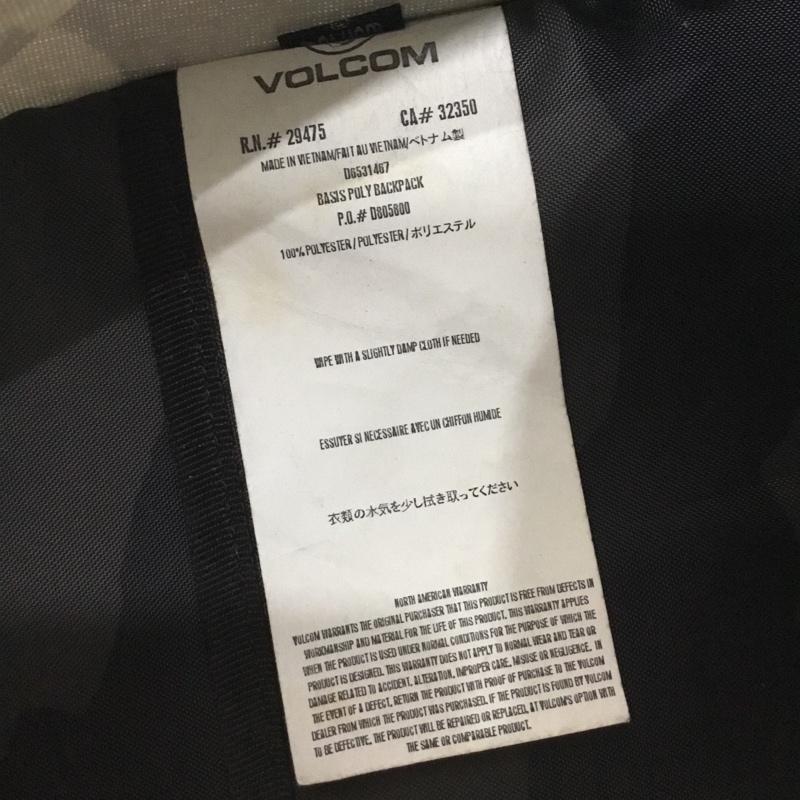 ボルコム VOLCOM リュックサック、デイパック リュックサック、デイバッグ D6531467 バックパック カモフラージュ柄・迷彩 マルチカラー / マルチカラー /  メンズ USED 古着 中古 10150723