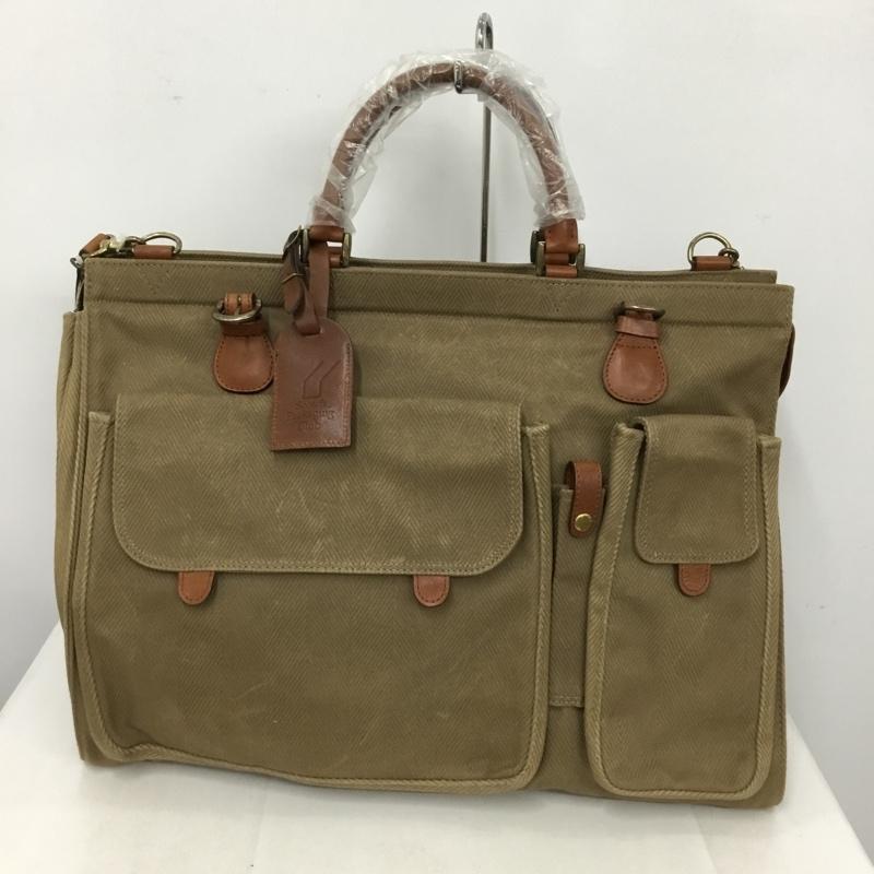 シルバーレイククラブ SILVER LAKE CLUB トートバッグ トートバッグ ショルダーバッグ 2WAY 無地 ベージュ / ベージュ / X 茶 / ブラウン /  メンズ USED 古着 中古 10150728