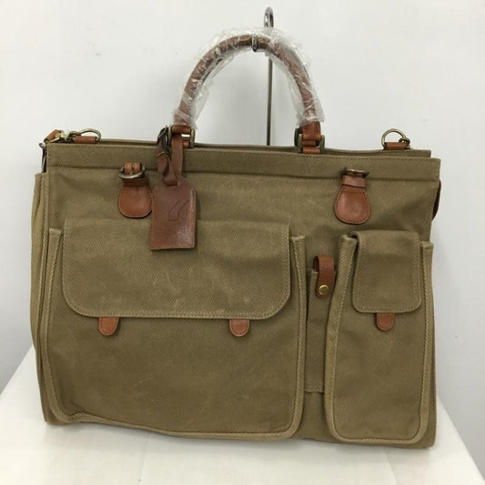 シルバーレイククラブ SILVER LAKE CLUB トートバッグ トートバッグ ショルダーバッグ 2WAY 無地 ベージュ / ベージュ / X 茶 / ブラウン /  メンズ USED 古着 中古 10150728