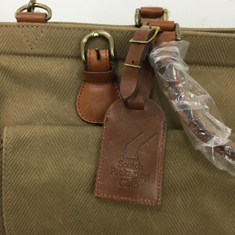 シルバーレイククラブ SILVER LAKE CLUB トートバッグ トートバッグ ショルダーバッグ 2WAY 無地 ベージュ / ベージュ / X 茶 / ブラウン /  メンズ USED 古着 中古 10150728