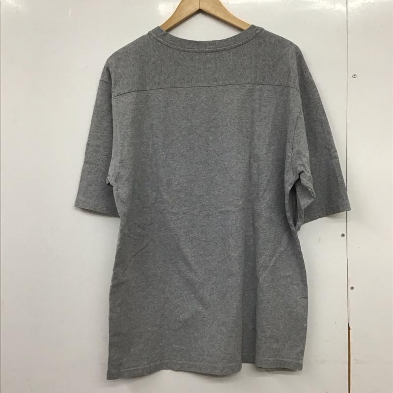 ザノースフェイス THE NORTH FACE Tシャツ 半袖 nt32408z コットンポケットTシャツ プリントTシャツ L ロゴ、文字 灰 / グレー /  メンズ USED 古着 中古 10150729