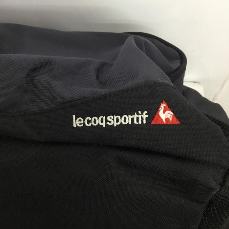 ルコックスポルティフ le coq sportif ボストンバッグ ボストンバッグ スポーツバッグ ショルダー 大容量 ドラムバッグ ロゴ、文字 黒 / ブラック / X 紺 / ネイビー /  メンズ USED 古着 中古 10150734