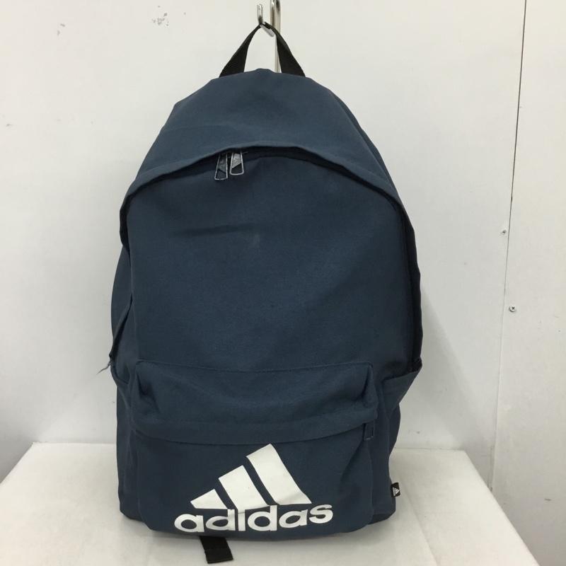 アディダス adidas リュックサック、デイパック リュックサック、デイバッグ H34810 CLASSIC BOS BACKPACK ロゴ、文字 紺 / ネイビー /  メンズ USED 古着 中古 10150737