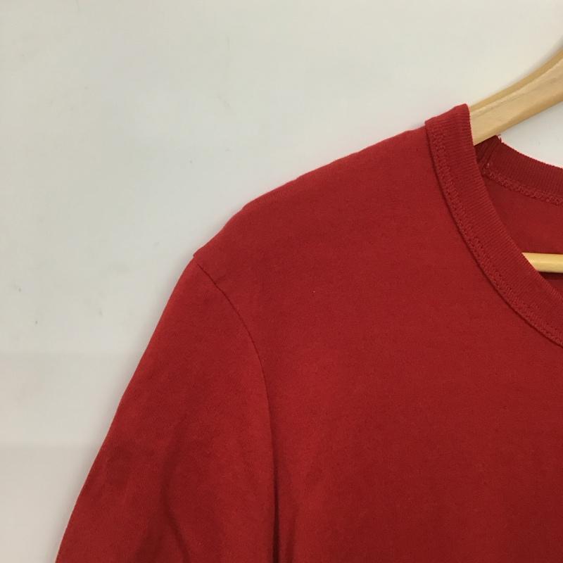 ドルチェアンドガッバーナ DOLCE&GABBANA Tシャツ 半袖 半袖カットソー プリントTシャツ クルーネックカットソー 36 ロゴ、文字 赤 / レッド /  メンズ USED 古着 中古 10150738
