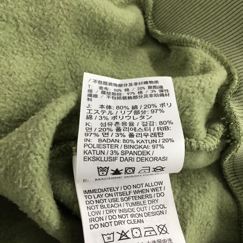 ナイキ NIKE トレーナー 長袖 dv9374-334 Sweatshirt 長袖トレーナー L ロゴ、文字 カーキ / カーキ /  ガールズ USED 古着 中古 10150745