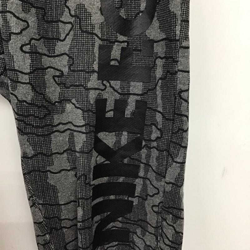 ナイキ NIKE パンツ ワークパンツ、ペインターパンツ スウェットパンツ ワイドパンツ カジュアルパンツ S プリント 灰 / グレー /  メンズ USED 古着 中古 10150762