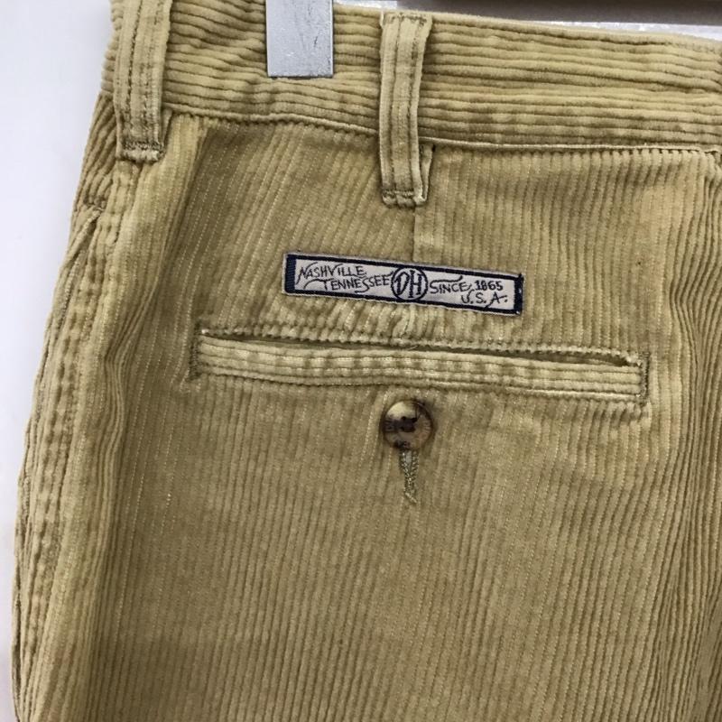古着 USED パンツ ワークパンツ、ペインターパンツ コーデュロイパンツ ワイドパンツ カジュアルパンツ 32インチ 無地 ベージュ / ベージュ /  メンズ USED 古着 中古 10150766