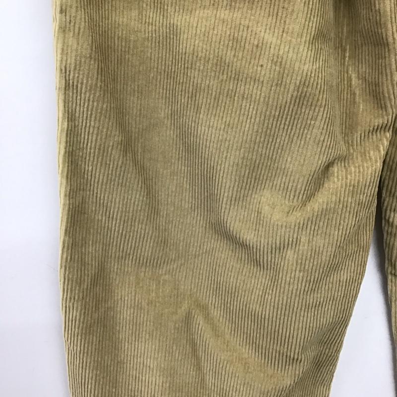 古着 USED パンツ ワークパンツ、ペインターパンツ コーデュロイパンツ ワイドパンツ カジュアルパンツ 32インチ 無地 ベージュ / ベージュ /  メンズ USED 古着 中古 10150766