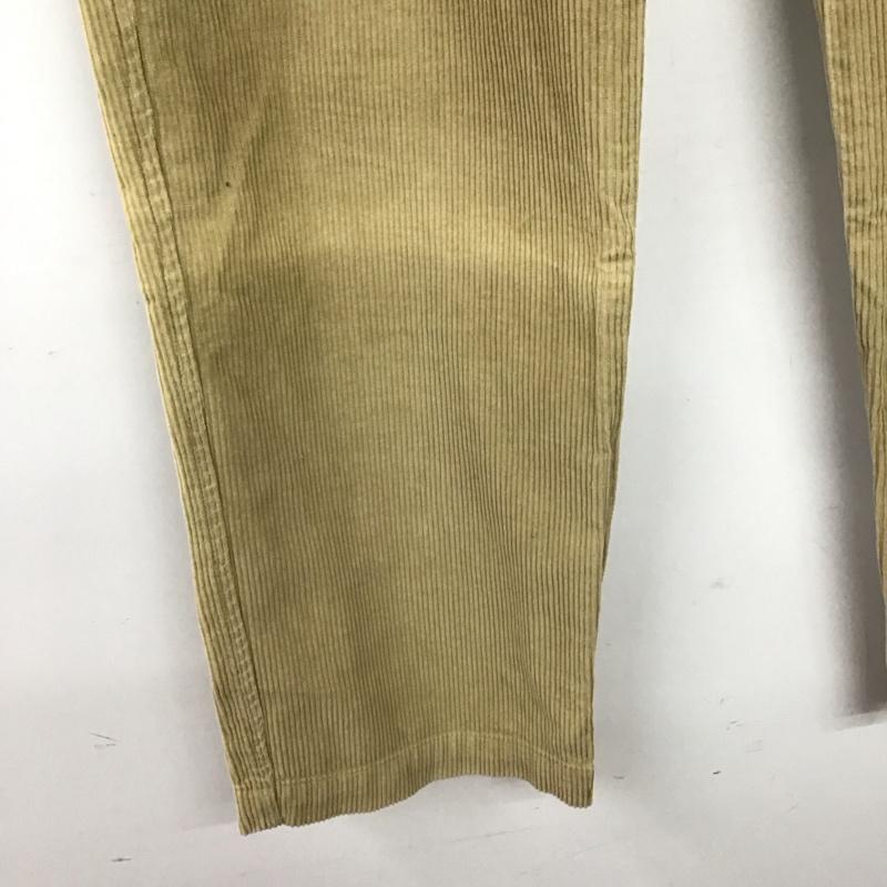 古着 USED パンツ ワークパンツ、ペインターパンツ コーデュロイパンツ ワイドパンツ カジュアルパンツ 32インチ 無地 ベージュ / ベージュ /  メンズ USED 古着 中古 10150766