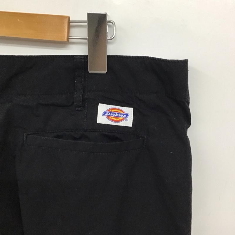 ディッキーズ Dickies パンツ ワークパンツ、ペインターパンツ ワークパンツ ワイドパンツ カジュアルパンツ 七分丈パンツ 34インチ 無地 黒 / ブラック /  メンズ USED 古着 中古 10150767