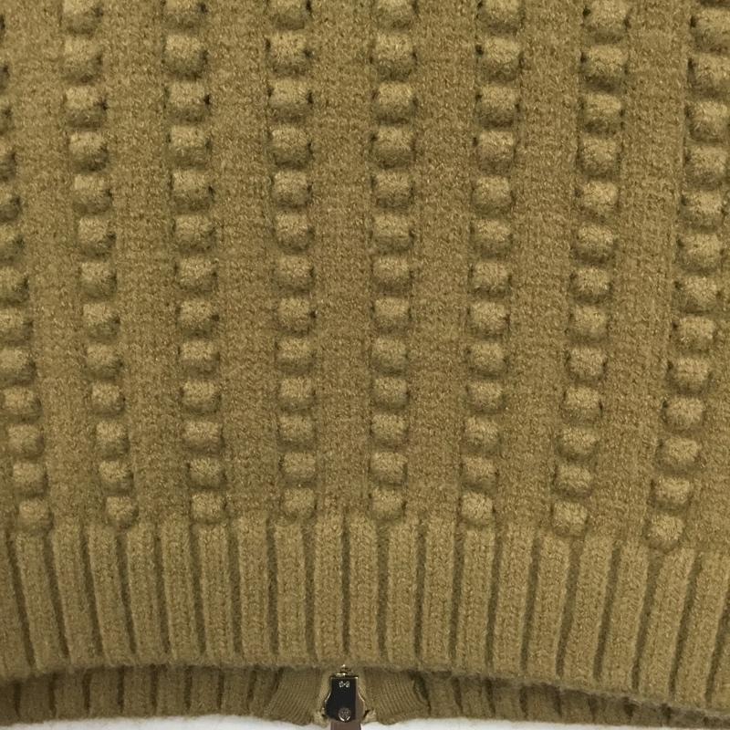 ザラ ZARA ベスト ベスト 4938 001 743 ニットベスト タートルネック タグ付き M 無地 ベージュ / ベージュ /  レディース USED 古着 中古 10150770