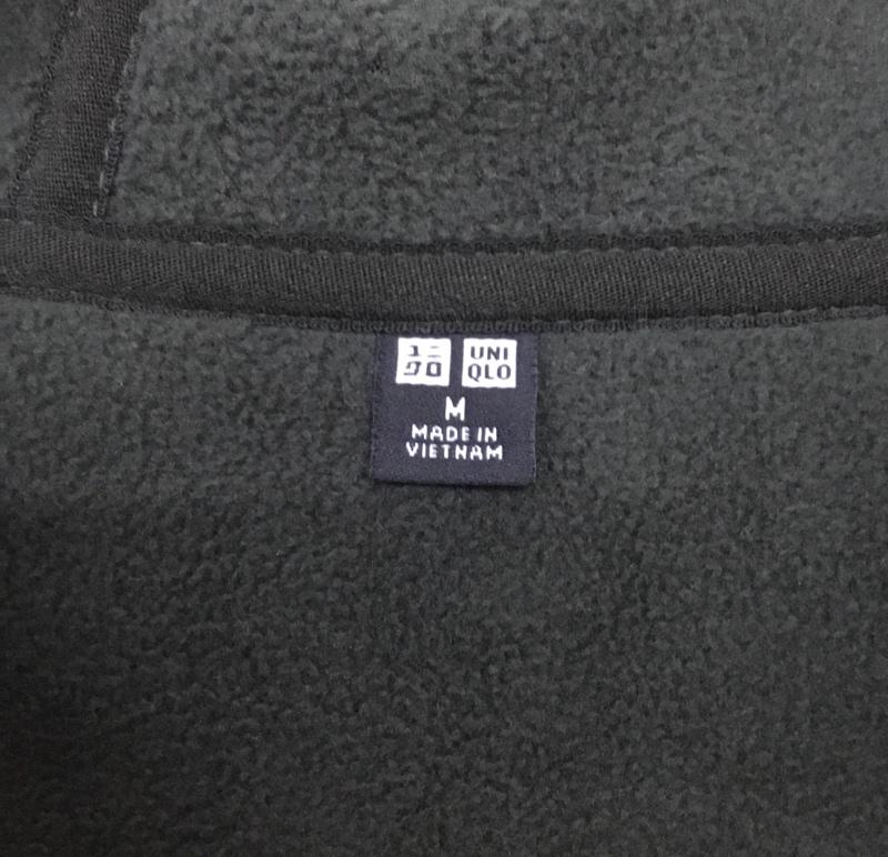 ユニクロ UNIQLO パーカー 長袖 341-409878 防風ボアフリースパーカ タグ付き アウター M 無地 カーキ / カーキ /  メンズ USED 古着 中古 10150772