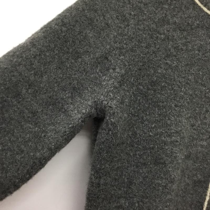 ザラ ZARA ニット、セーター 長袖 5536 202 803 クルーネック S  灰 / グレー /  レディース USED 古着 中古 10150774