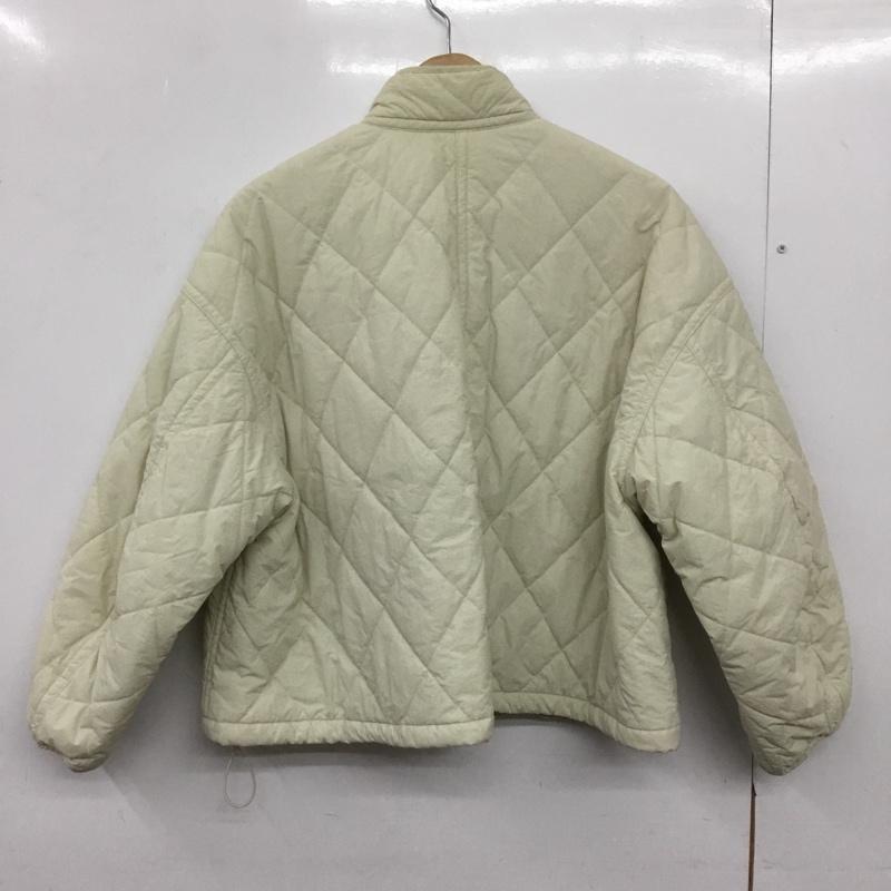 ローリーズファーム LOWRYS FARM ジャケット、上着 ジャンパー、ブルゾン LF722061AD ナイロンブルゾン 中綿ジャケット キルティング FREE 無地 アイボリー / アイボリー /  レディース USED 古着 中古 10150777