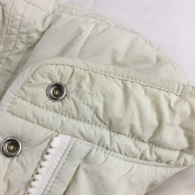 ローリーズファーム LOWRYS FARM ジャケット、上着 ジャンパー、ブルゾン LF722061AD ナイロンブルゾン 中綿ジャケット キルティング FREE 無地 アイボリー / アイボリー /  レディース USED 古着 中古 10150777