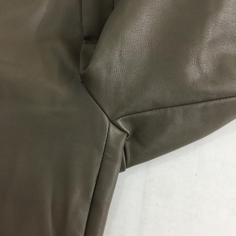 ザラ ZARA ボトムス ボトムス 2712 253 832 フェイクレザーパンツ フェイクレザーレギンス XS 無地 グレージュ / グレージュ /  レディース USED 古着 中古 10150780