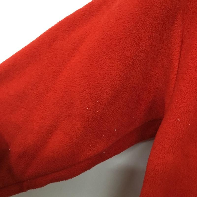 ラコステ LACOSTE パーカー 長袖 フリース キッズ 160 レディース 160cm ワンポイント 赤 / レッド /  ガールズ USED 古着 中古 10150783