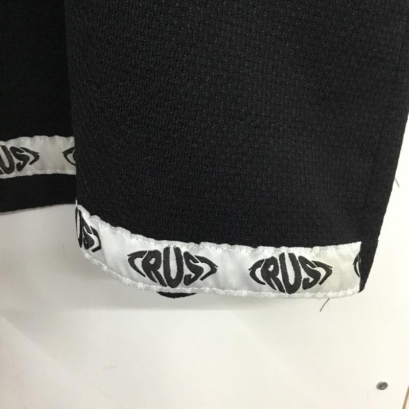 古着 USED ポロシャツ 半袖 Trust by Monobaik ハーフジップ XL ロゴ、文字 白 / ホワイト / X 黒 / ブラック / X 橙 / オレンジ /  メンズ USED 古着 中古 10150787