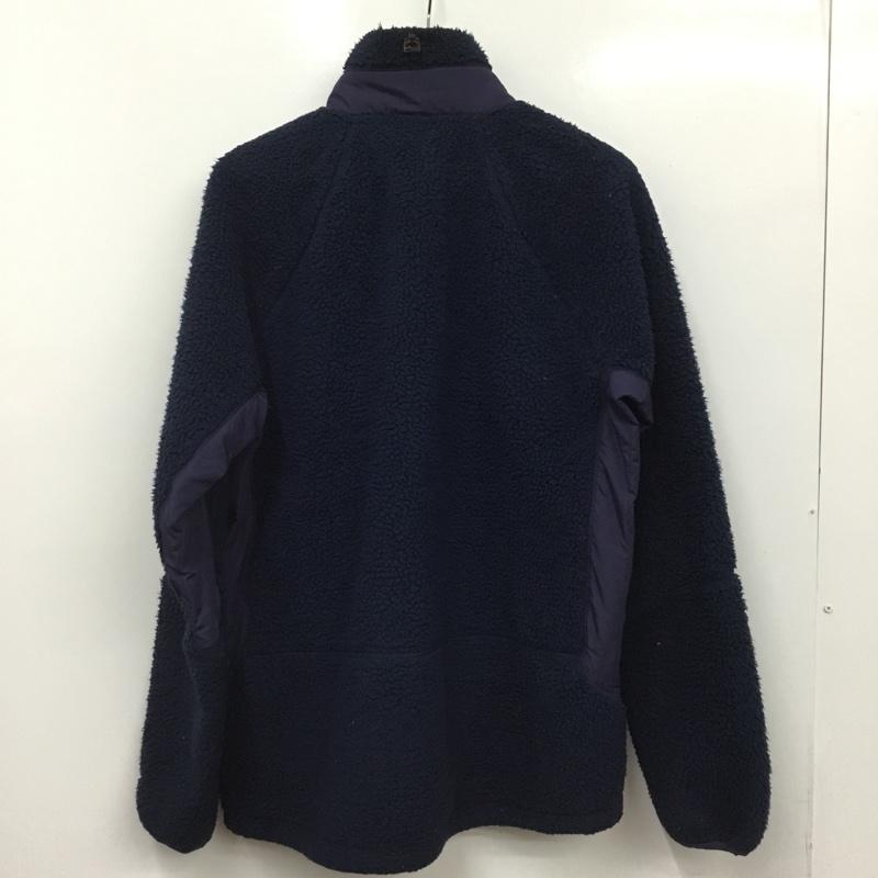 コロンビア Columbia ジャケット、上着 ジャケット、ブレザー 212 PM3626 アーチャーリッジ ジップアップフリースジャケット XL ロゴ、文字 紺 / ネイビー /  メンズ USED 古着 中古 10150788
