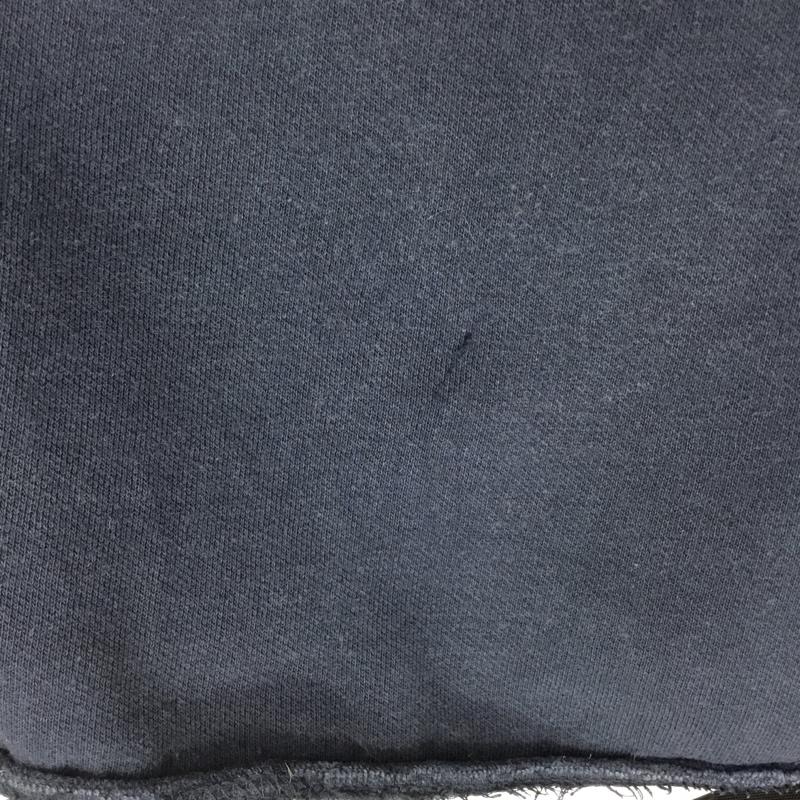 ジャンスポーツ JANSPORT トレーナー 長袖 ハーフジップ スウェット 裏起毛 L ロゴ、文字 紺 / ネイビー /  メンズ USED 古着 中古 10150792