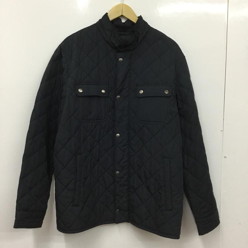 ギャップ GAP ジャケット、上着 ジャケット、ブレザー キルティングジャケット L 無地 紺 / ネイビー /  メンズ USED 古着 中古 10150797
