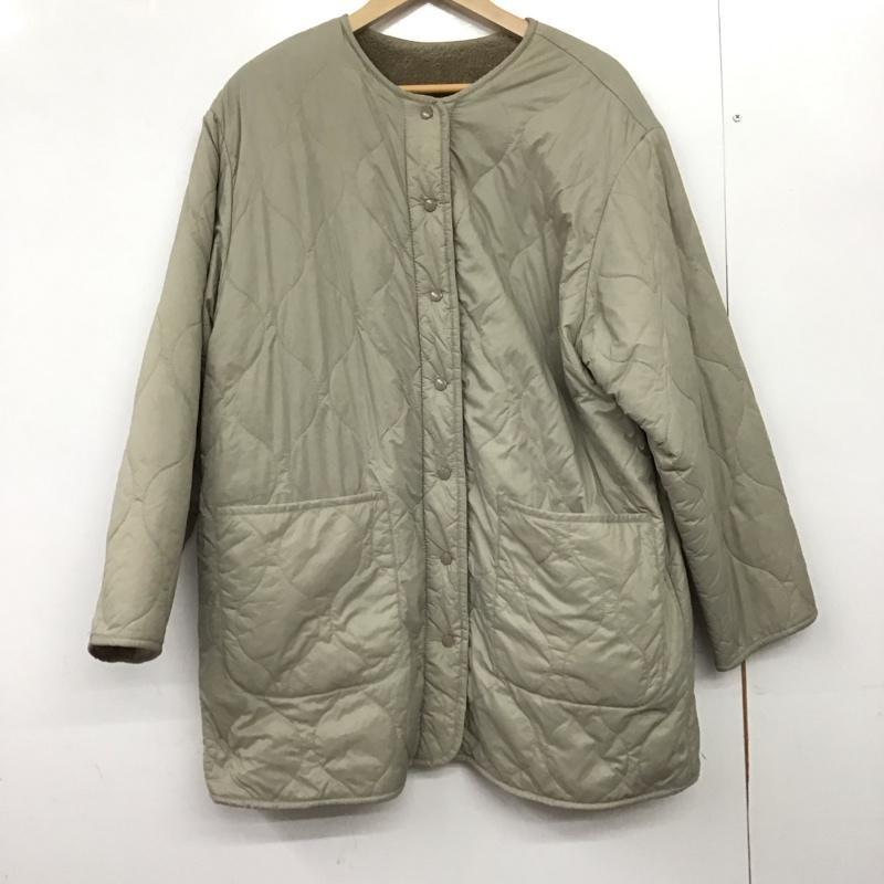 スタディオクリップ studio CLIP ジャケット、上着 ジャンパー、ブルゾン リバーシブル L 無地 ベージュ / ベージュ /  レディース USED 古着 中古 10150798