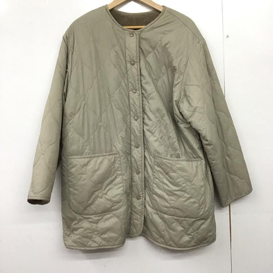 スタディオクリップ studio CLIP ジャケット、上着 ジャンパー、ブルゾン リバーシブル L 無地 ベージュ / ベージュ /  レディース USED 古着 中古 10150798