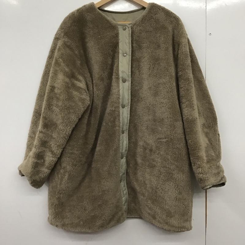 スタディオクリップ studio CLIP ジャケット、上着 ジャンパー、ブルゾン リバーシブル L 無地 ベージュ / ベージュ /  レディース USED 古着 中古 10150798