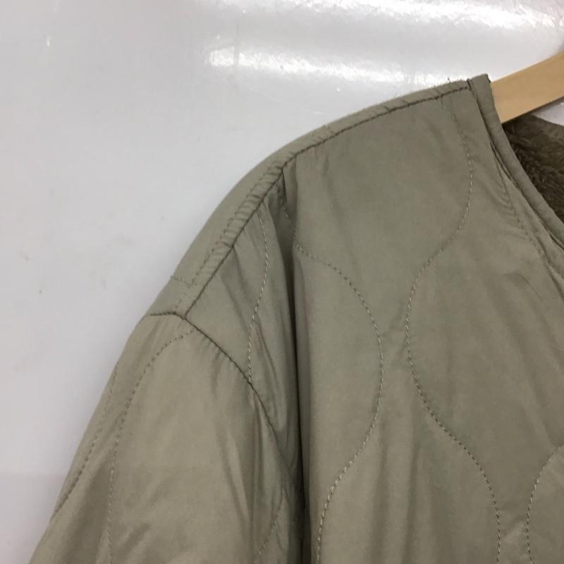 スタディオクリップ studio CLIP ジャケット、上着 ジャンパー、ブルゾン リバーシブル L 無地 ベージュ / ベージュ /  レディース USED 古着 中古 10150798