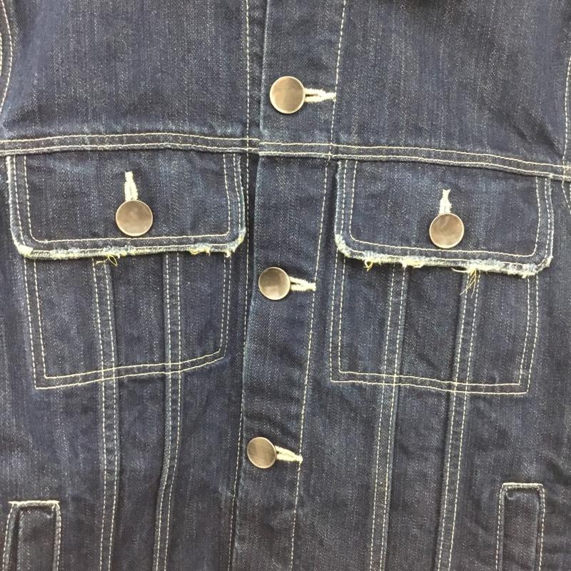 古着 USED ジャケット、上着 ジャケット、ブレザー デニムジャケット 2 無地 紺 / ネイビー /  メンズ USED 古着 中古 10150799