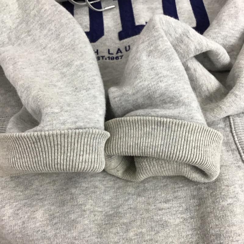 ポロラルフローレン POLO RALPH LAUREN パーカー 長袖 M ロゴ、文字 灰 / グレー /  レディース USED 古着 中古 10150802