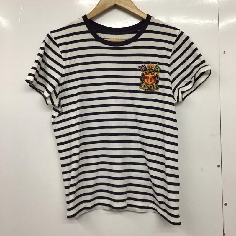 ポロラルフローレン POLO RALPH LAUREN Tシャツ 半袖 ボーダー M ボーダー柄 マルチカラー / マルチカラー /  レディース USED 古着 中古 10150807