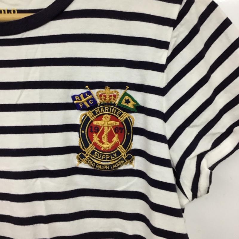 ポロラルフローレン POLO RALPH LAUREN Tシャツ 半袖 ボーダー M ボーダー柄 マルチカラー / マルチカラー /  レディース USED 古着 中古 10150807