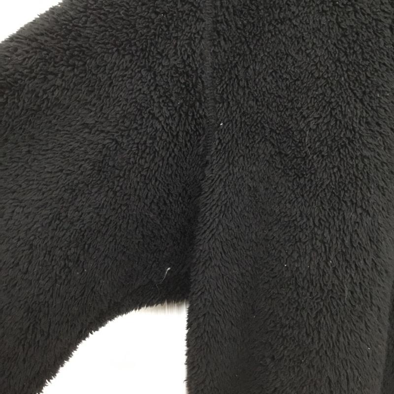 ユニクロ UNIQLO トレーナー 長袖 341-423111 Engineered Garments フリースプルオーバー XL 無地 黒 / ブラック /  メンズ USED 古着 中古 10150808