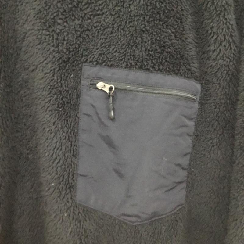 ユニクロ UNIQLO トレーナー 長袖 341-423111 Engineered Garments フリースプルオーバー XL 無地 黒 / ブラック /  メンズ USED 古着 中古 10150808