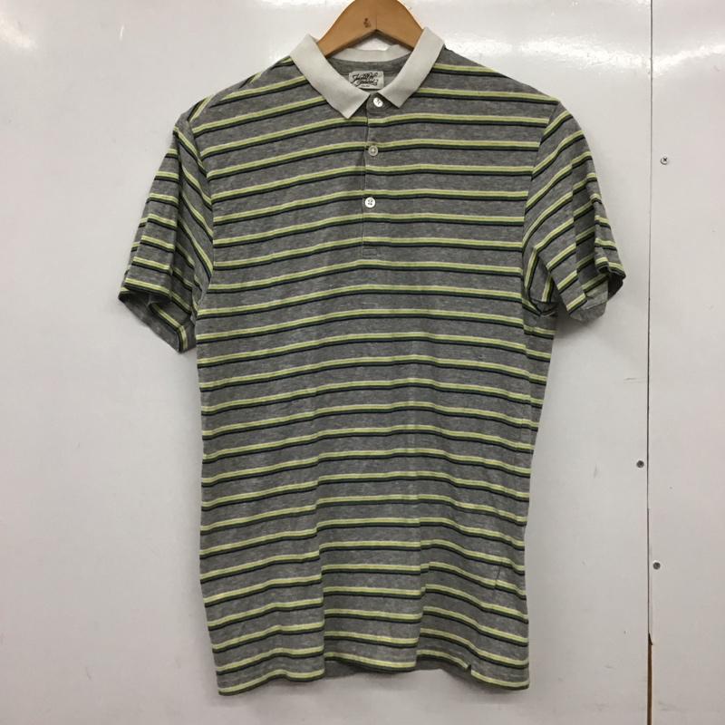 ジャーナルスタンダード JOURNAL STANDARD ポロシャツ 半袖 L ボーダー柄 マルチカラー / マルチカラー /  メンズ USED 古着 中古 10150812